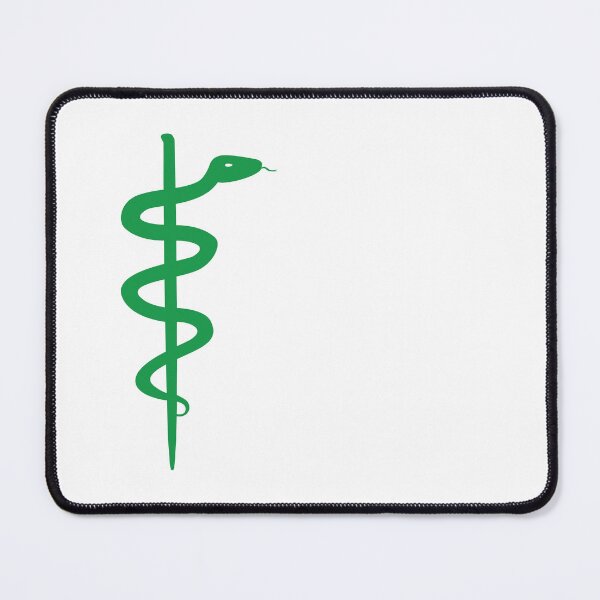 Item preview, Rod of Asclepius Forest Green Silhouette designed and sold by Artsy-Chemist.