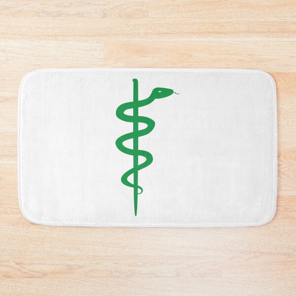 Item preview, Rod of Asclepius Forest Green Silhouette designed and sold by Artsy-Chemist.