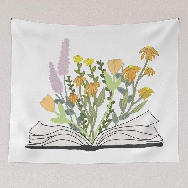 Item preview, Flowers Growing From Book designed and sold by antevasinart.