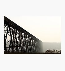 Lethbridge High Level Bridge Photographic Print