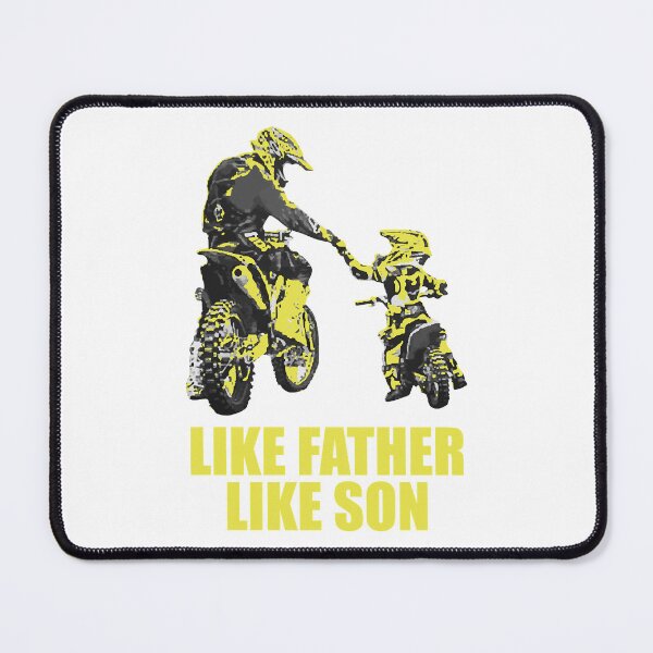 Item preview, Like Father Like Son Motocross designed and sold by ClothingMO2.