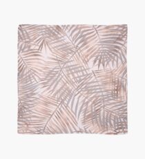 Shady rose gold palms Scarf