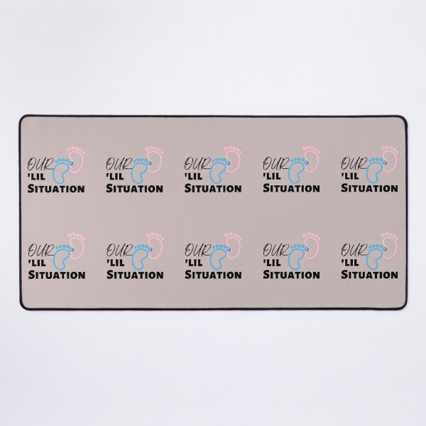 Item preview, Our Little Situation Baby Feet cute and funny T shirt design twins or for before the baby comes. designed and sold by tranquilbeach.