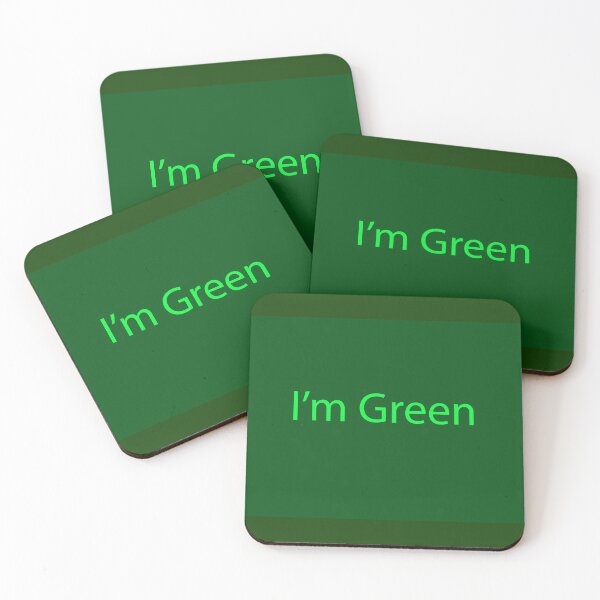 Item preview, I'm Green 2 designed and sold by The Poette.