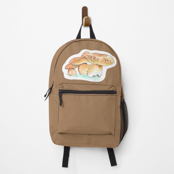 Item preview, little brown bolete mushrooms in the woods designed and sold by SandhillDesigns.