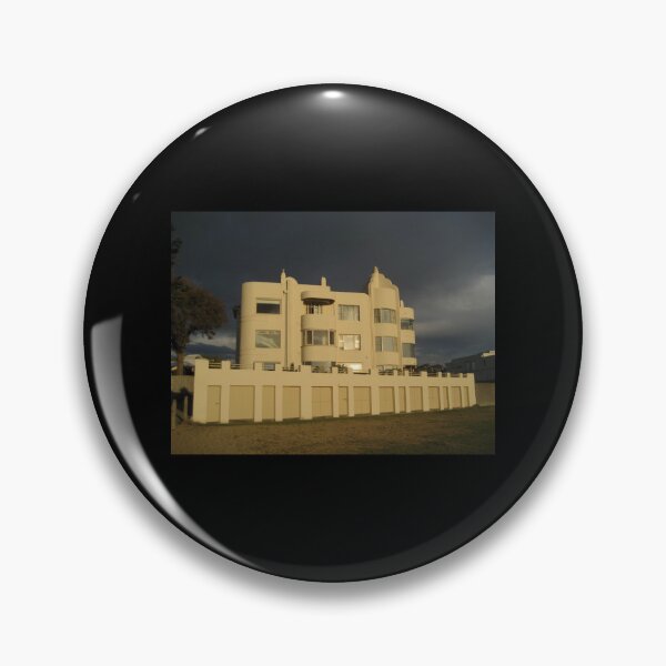 Item preview, Ostend Apartments Brighton Sticker designed and sold by saurelmosert.