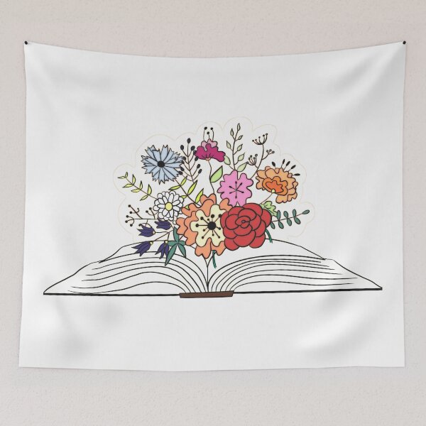 Item preview, Flowers Growing From Book designed and sold by antevasinart.