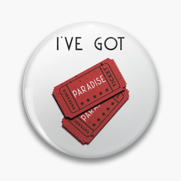 Item preview, I've Got Two Tickets to Paradise designed and sold by Gibbonzo.