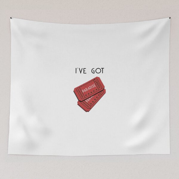 Item preview, I've Got Two Tickets to Paradise designed and sold by Gibbonzo.
