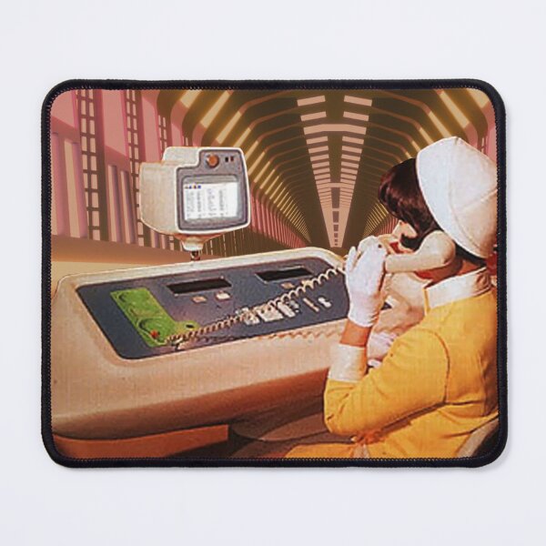 Item preview, Retro Space Station - Retro Groovy designed and sold by elevens.