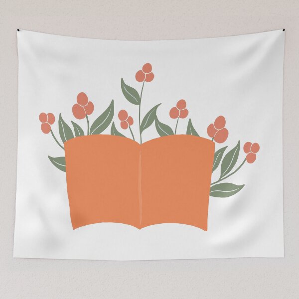 Item preview, Flowers Growing From Book designed and sold by antevasinart.