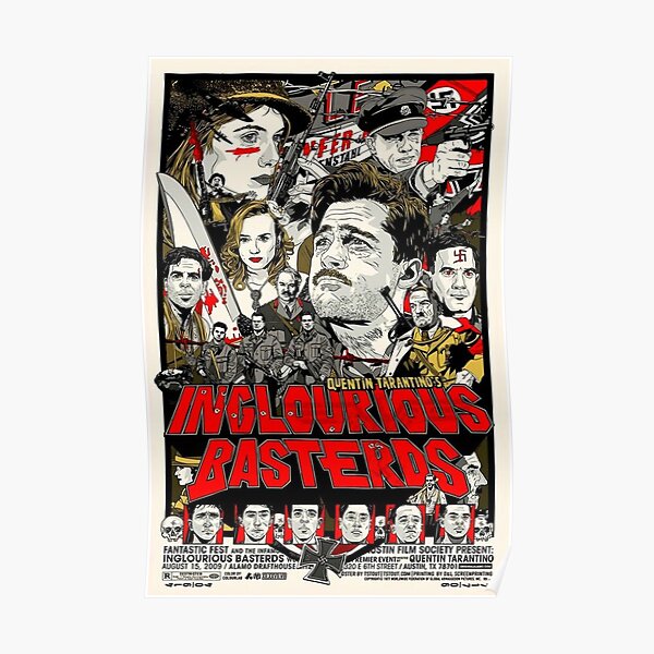 Poster « Inglourious Basterds », par susiesalazar Redbubble