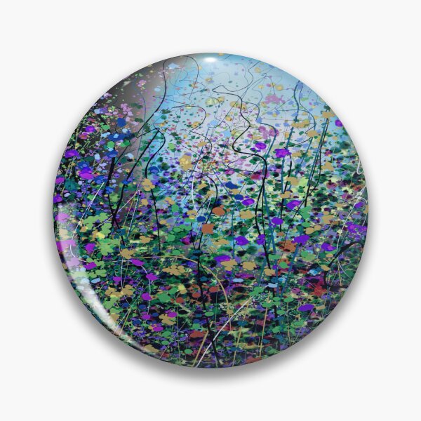 Artikelvorschau, Blauer Mond und Blumenwiese entworfen und verkauft von Rocky Mountain Artistry.
