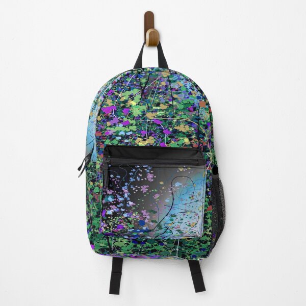 Item preview, Blue Moon and Flower Meadow designed and sold by Rocky Mountain Artistry.