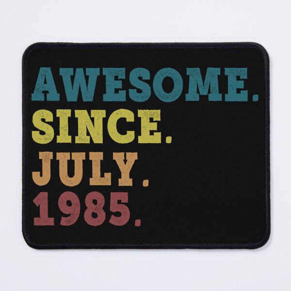 Item preview, Awesome Since July 1985 Retro Vintage 37th Birthday Gift designed and sold by designbychow.