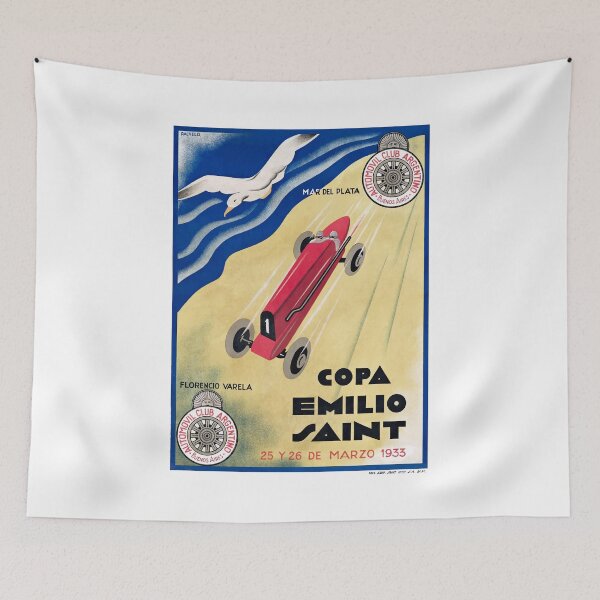 Item preview, 1933 ARGENTINA Copa Emilio Saint Racing Póster designed and sold by retrographics.