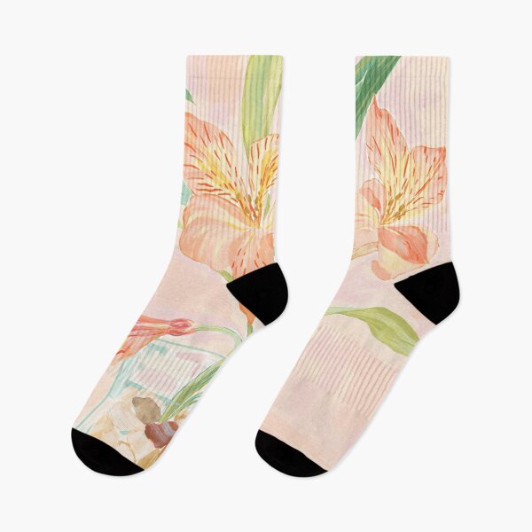 Item preview, Coral Alstroemeria designed and sold by SunLee Art.
