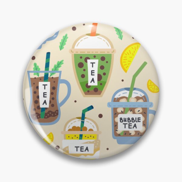Item preview, Bubble Tea Pattern designed and sold by antevasinart.