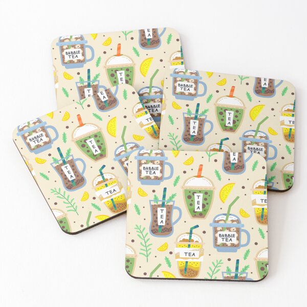Item preview, Bubble Tea Pattern designed and sold by antevasinart.