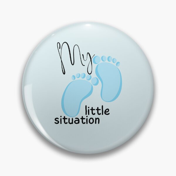 Artikelvorschau, Süßes T-Shirt-Design „Blue Baby Feet“ von My Little Situation für frischgebackene Mütter zur Bekanntgabe des Geschlechts. entworfen und verkauft von tranquilbeach.