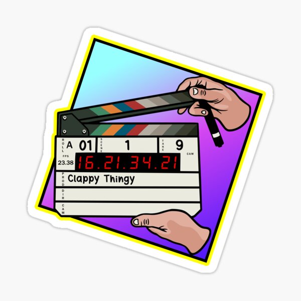 Clappy Thingy Sticker