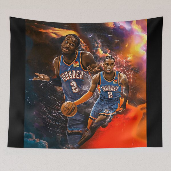 Item preview, Shai Gilgeous-Alexander 2 Basketball designed and sold by MichaelBK11.