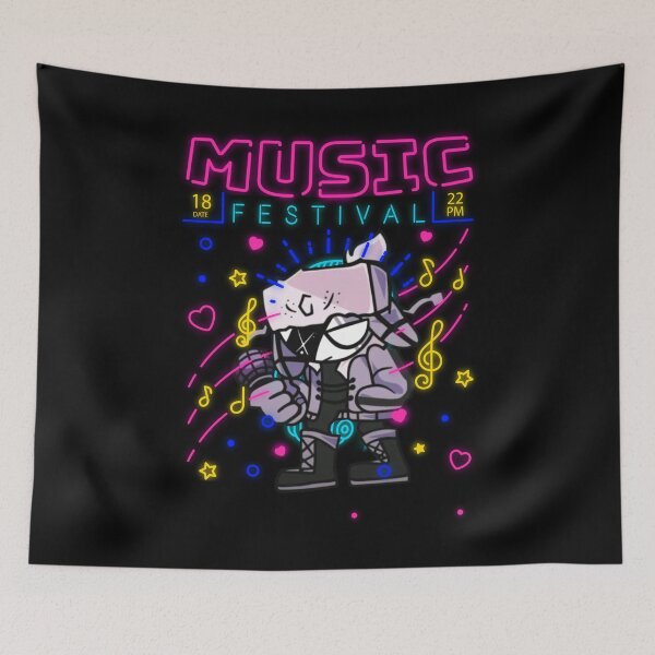 Item preview, music festival Chibi RUV designed and sold by SL2C-Kids.