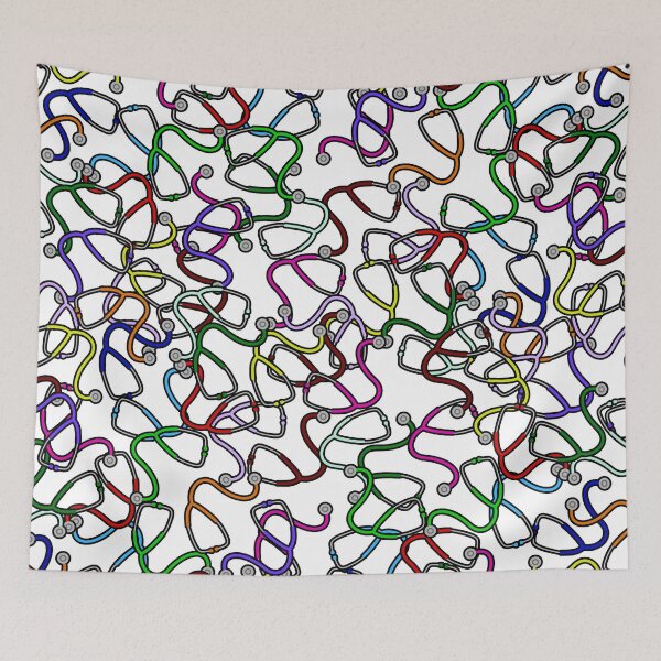 Item preview, Tangle of Stethoscopes designed and sold by Artsy-Chemist.
