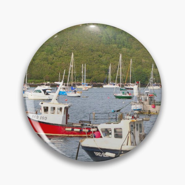 Item preview, Fishing boats and yachts, Portree, Isle of Skye  designed and sold by FranWest.