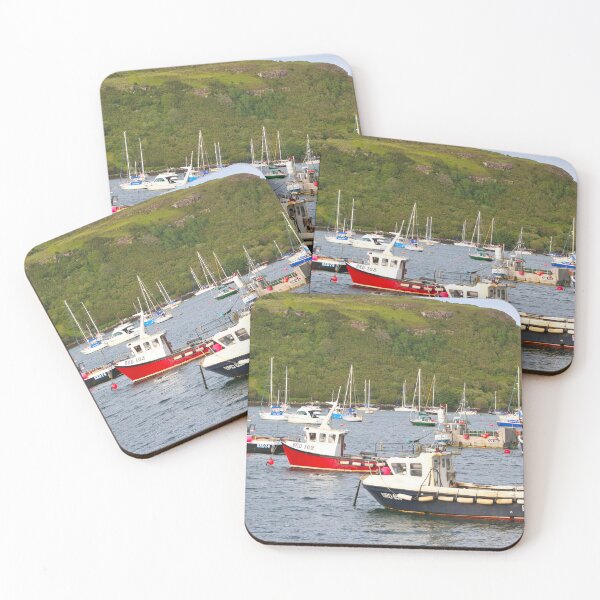 Item preview, Fishing boats and yachts, Portree, Isle of Skye  designed and sold by FranWest.