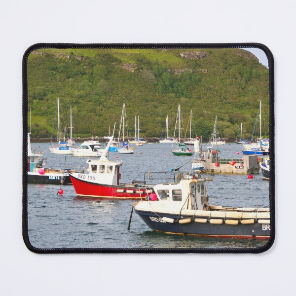 Item preview, Fishing boats and yachts, Portree, Isle of Skye designed and sold by FranWest.