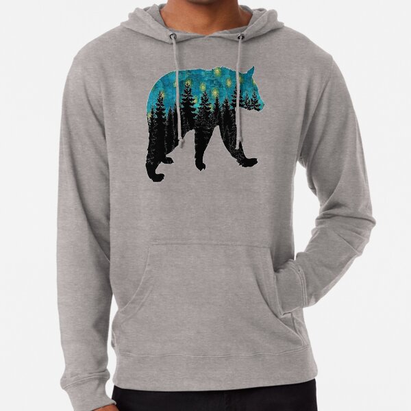 Evening with Fireflies Lightweight Hoodie