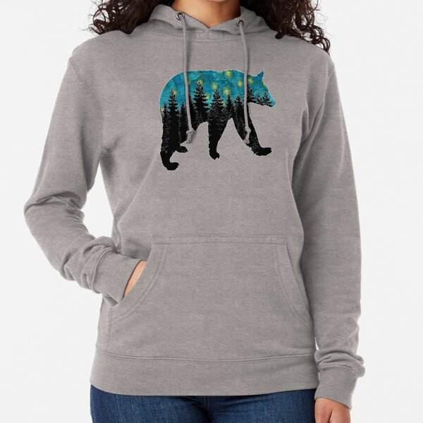 Evening with Fireflies Lightweight Hoodie