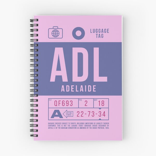 Item preview, Luggage Tag B - ADL Adelaide Australia designed and sold by VoodooCircus.
