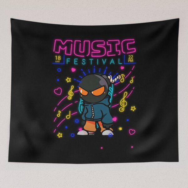 Artikelvorschau, music festival whitty entworfen und verkauft von SL2C-Kids.