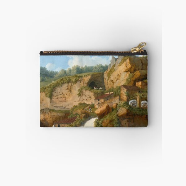 Item preview, View Of The Waterfall At Anitrella With Goats Grazing Nearby by Jakob Philipp Hackert designed and sold by LoveSeasonz.