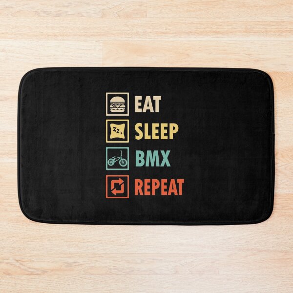 Item preview, Eat sleep BMX repeat designed and sold by HayleyAnn79.