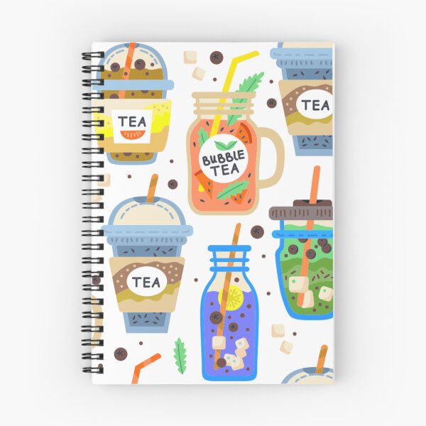 Item preview, Bubble Tea Pattern designed and sold by antevasinart.