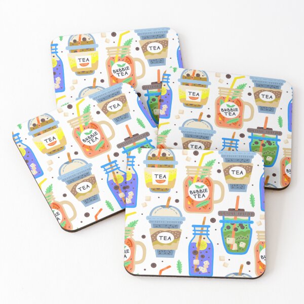 Item preview, Bubble Tea Pattern designed and sold by antevasinart.