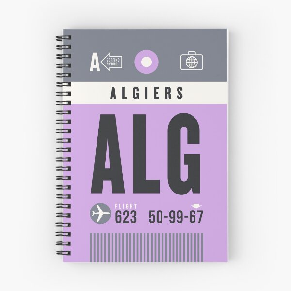 Item preview, Luggage Tag A - ALG Algiers Algeria designed and sold by VoodooCircus.