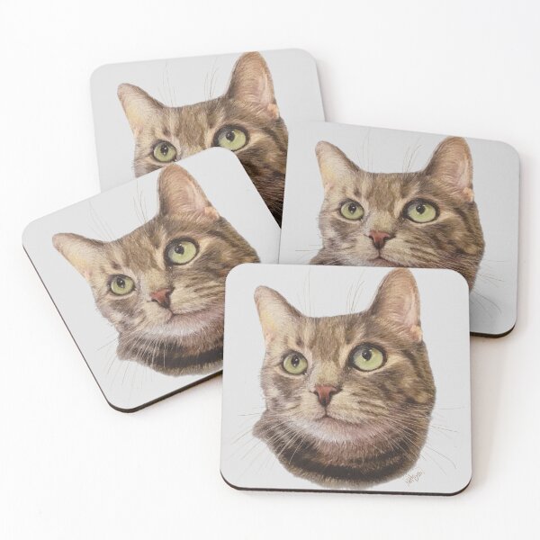 Item preview, Adorable gato atigrado a rayas | amante de los gatos designed and sold by NathBros.