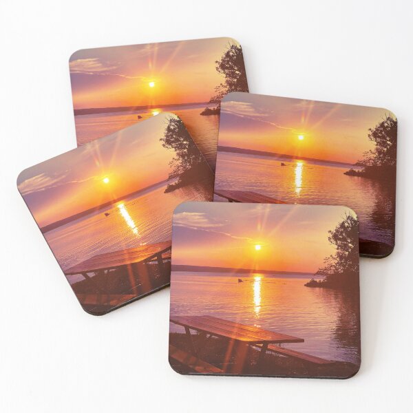 Item preview, NIGHT FALLS ON THE FINGER LAKES  designed and sold by JoAnnHayden.