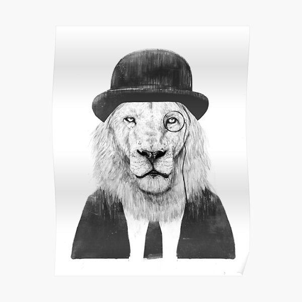 Sir Lion Poster