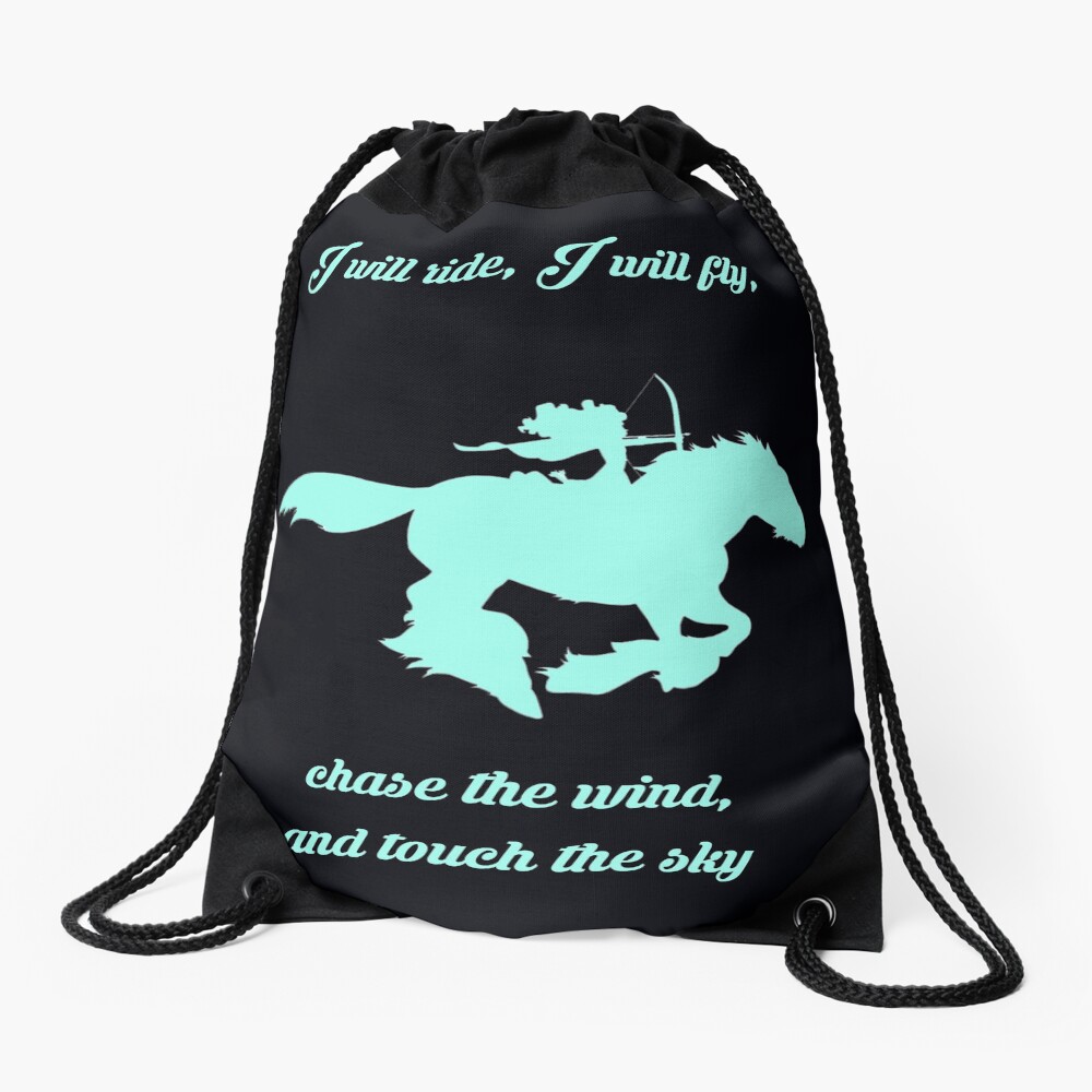 Chase the Wind Drawstring Bag