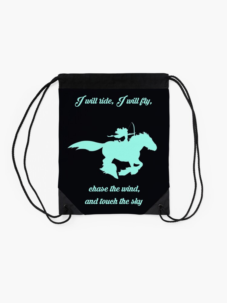 Alternate view of Chase the Wind Drawstring Bag