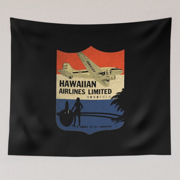 Item preview, Hawaiian Airlines Vintage tag USA designed and sold by Centuryvault.