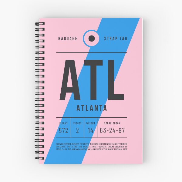 Item preview, Luggage Tag E - ATL Atlanta USA designed and sold by VoodooCircus.