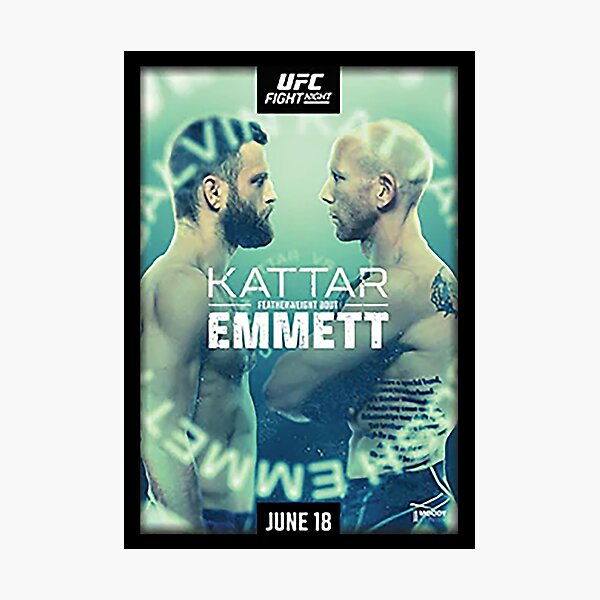 "UFC Fight Night Austin Kattar VS Emmett Event" Photographic Print for