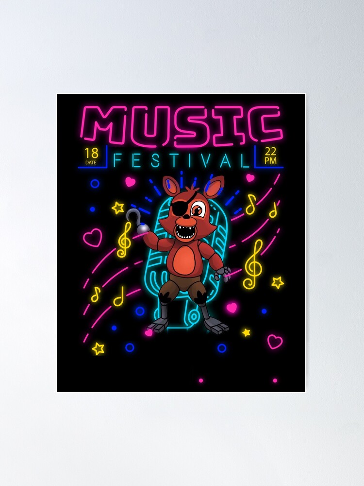 Foxy Fnaf  Poster for Sale by JennifBryle