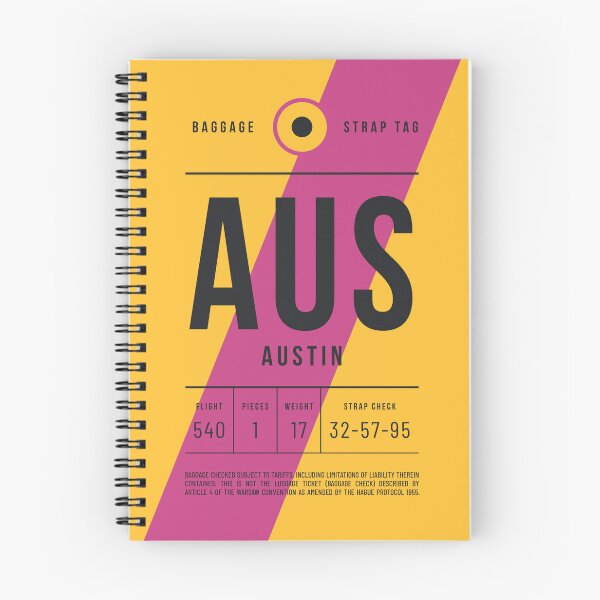 Item preview, Luggage Tag E - AUS Austin USA designed and sold by VoodooCircus.